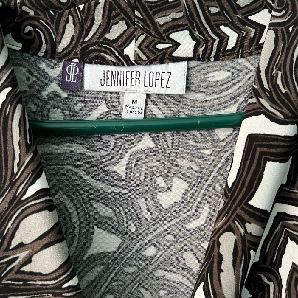 Jennifer Lopez Dress Women Medium Wrap - Picture 4 of 5